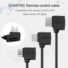 STARTRC 10cm 8 Pin to Micro USB Converting Connector Data Cable for DJI Mavic Mini /  Air, Shark Remote Controller(Black) - 3