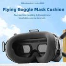 For DJI FPV Goggles V2  BRDRC Flying Glasses Protector Eyecups (Dark Grey) - 3