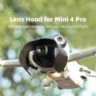 For DJI Mini 4 Pro BRDRC Lens Hood Gimbal Anti-Glare Sunshade Cover (Black) - 5