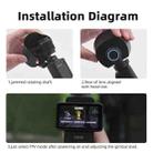For DJI OSMO Pocket 3 BRDRC Sunshade Lens Protective Cover Hood (Black) - 3