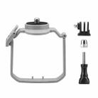For DJI Mini 4 Pro BRDRC Action Camera Holder Bracket Adapter Drone Gimbal Extension Mount (Grey) - 1