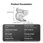 For DJI Mini 4 Pro BRDRC Lens Protective Cover Gimbal Cover (Transparent Black) - 4