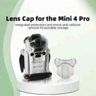 For DJI Mini 4 Pro BRDRC Lens Protective Cover Gimbal Cover (Transparent Black) - 5