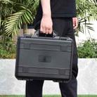 For DJI Mavic 3 Pro BRDRC Safety Carrying Case Storage Bag Hard Travel Waterproof Shock-proof Box (Black) - 4