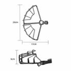 For DJI Mavic 2 Pro / 2 Zoom BRDRC Drone Propeller Surround Protective Guard Anti-collision Ring (Grey) - 5