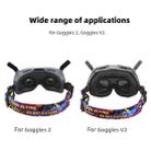 BRDRC Colorful Graffiti Headband Fixed Strap For DJI Aavta Goggles 2 / FPV Goggles V2 - 2