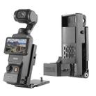 For DJI Osmo Pocket 3 STARTRC Folding Magnetic Mount Base Fixed Bracket (Black) - 1