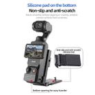For DJI Osmo Pocket 3 STARTRC Folding Magnetic Mount Base Fixed Bracket (Black) - 4