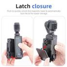 For DJI Osmo Pocket 3 STARTRC Folding Magnetic Mount Base Fixed Bracket (Black) - 6