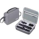 For DJI Osmo Pocket 3 STARTRC Portable PU Storage Box Carrying Case (Grey) - 1