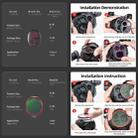 For DJI Mavic 4 Pro STARTRC 4 in 1 CPL ND8 ND32 ND64 Lens Filter Kit - 8