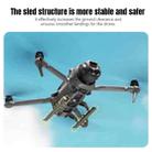 For DJI Mavic 4 Pro STARTRC Sled Anti-fall Anti-dirt Heightened Landing Gear Training Rack (Grey) - 3