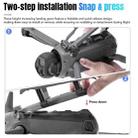 For DJI Mavic 4 Pro STARTRC Sled Anti-fall Anti-dirt Heightened Landing Gear Training Rack (Grey) - 5
