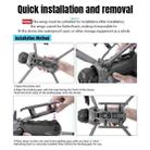 For DJI Mavic 4 Pro STARTRC Sled Anti-fall Anti-dirt Heightened Landing Gear Training Rack (Grey) - 7