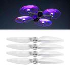 For DJI Air 3 STARTRC 2 Pairs Color LED Flash Lamp Low Noise Propellers (Transparent) - 1