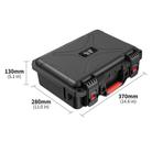 For DJI Flip STARTRC Waterproof ABS Suitcase Storage Box (Black) - 3