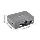 For DJI Flip STARTRC Shoulder Storage Bag Handbag (Grey) - 3