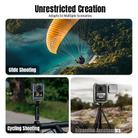 For DJI Osmo 360 STARTRC Metal Cage Frame with Cold Shoe (Grey) - 5