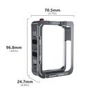 For DJI Osmo 360 STARTRC Metal Cage Frame with Cold Shoe (Grey) - 6