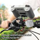 For DJI RC2 Sunnylife Remote Control Shooting Camera Bicycle Clip Mount (Black) - 2