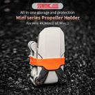 STARTRC Propellers Holder Guard Prop Blade Stabilizer for DJI Mini 4K / Mini 2 SE / Mini (Gray-orange) - 2