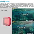 PGYTECH P-18C-016 Light Red Snorkeling Filter Profession Diving Color Lens Filter for DJI Osmo Pocket - 6