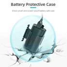 Sunnylife Battery Clip Holder Cable Management Winder Protective Case for DJI FPV Goggles V2(Black) - 7