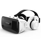 VR SHINECON G06EB Virtual Reality 3D Video Glasses Suitable for 4.7 inch - 6.1 inch Smartphone with HiFi Headset (White) - 1