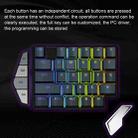 GameSir Z1 Cherry MX  Switch One-handed Bluetooth & Wired Gaming Keyboard, For iPhone, Galaxy, Huawei, Xiaomi, HTC and Other Smartphones, PC - 3