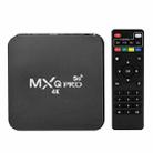 MXQ Pro 5G 4K UCD 3840 x 2160 Full HD Media Player RK3229 Quad Core KODI Android 12.0 TV Box with Remote Control, 8GB+128GB, Support HDMI, WiFi, Miracast, DLNA(AU Plug) - 1