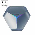 A95X F4 8K UHD Smart TV BOX Android 10.0 Media Player with Remote Control, Amlogic S905X4 Quad Core Cortex-A55 up to 2.0GHz, RAM: 2GB, ROM: 16GB, 2.4GHz/5GHz WiFi, Bluetooth, US Plug((Metallic Blue)) - 1