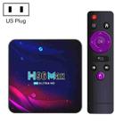 H96 Max V11 4K Smart TV BOX Android 11.0 Media Player with Remote Control, RK3318 Quad-Core 64bit Cortex-A53, RAM: 4GB, ROM: 64GB, Support Dual Band WiFi, Bluetooth, Ethernet, US Plug - 1