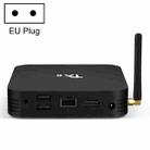 TX6 HD TV Box Media Player, Android 7.1 / 9.0 System, Allwinner H6, up to 1.5GHz, Quad-core ARM Cortex-A53, 2GB + 16GB, Support Bluetooth, WiFi, RJ45, EU Plug - 1