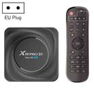 X88 Pro 20 4K Smart TV BOX Android 11.0 Media Player with Infrared Remote Control, RK3566 Quad Core 64bit Cortex-A55 up to 1.8GHz, RAM: 4GB, ROM: 32GB, Support Dual Band WiFi, Bluetooth, Ethernet, EU Plug - 1
