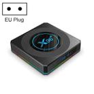 X96 X4 8K Smart TV BOX Android 11.0 Media Player with Remote Control, Amlogic S905X4 Quad Core ARM Cortex A55, RAM: 4GB, ROM: 32GB, Support 1000M, Dual Band WiFi, Bluetooth, EU Plug - 1