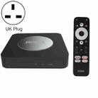 MECOOL KM2 Plus 4K Smart TV BOX Android 11.0 Media Player with Remote Control, Amlogic S905X2 Quad Core, RAM: 2GB, ROM: 16GB, UK Plug - 1