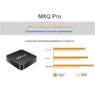 MXQ PROi 1080P 4K HD Smart TV BOX with Remote Controller, Android 7.1 S905W Quad Core Cortex-A53 Up to 2GHz, RAM: 2GB, ROM: 16GB, Support WiFi - 7