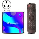 X88 Pro 10 4K Ultra HD Android TV Box with Remote Controller, Android 10.0, RK3318 Quad-Core 64bit Cortex-A53, 4GB+128GB, Support Bluetooth / Dual-Band WiFi / TF Card / USB / AV / Ethernet(AU Plug) - 1