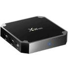 X96 mini 4K*2K UHD Output Smart TV BOX Player with Remote Controller without Wall Mount, Android 7.1.2 Amlogic S905W Quad Core ARM Cortex A53 2GHz, RAM: 1GB, ROM: 8GB, Supports WiFi, HDMI, TF(Black) - 1