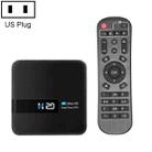 H20 4K Ultra HD Smart TV BOX Android 6.0 Media Player wtih Remote Control, Quad-core, RAM: 2GB, ROM: 16GB(US Plug) - 1