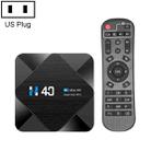 H40 4K Ultra HD Smart TV BOX Android 10.0 Media Player with Remote Control, Quad-core, RAM: 4GB, ROM: 32GB(US Plug) - 1