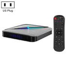 A95X F3 Air 4K RGB Light Smart TV BOX Android 9.0 Media Player wtih Remote Control, Quad-core Amlogic S905X3, RAM: 4GB, ROM: 64GB, US Plug - 1