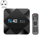 H40 6K HDR Smart TV BOX Android 10.0 Media Player with Remote Control, Quad Core Allwinner H616, RAM: 2GB, ROM: 16GB, 2.4GHz/5GHz WiFi, UK Plug - 1