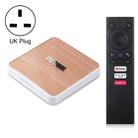 MECOOL KM6 4K Smart TV BOX Android 10.0 Media Player with Remote Control, Amlogic S905X4 Quad Core ARM Cortex A55, RAM: 4GB, ROM: 32GB, Support WiFi, Bluetooth, Ethernet, UK Plug - 1