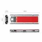 ORICO TCM2-C3 NVMe M.2 SSD Enclosure (10Gbps)(Red) - 3