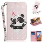 3D Painting  Pattern Coloured Drawing Horizontal Flip Leather Case for Xiaomi Redmi 7A, with Holder & Card Slots & Wallet(Love Bear) - 1