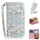 3D Painting  Pattern Coloured Drawing Horizontal Flip Leather Case for Xiaomi Redmi 7A, with Holder & Card Slots & Wallet(Mognolia) - 1