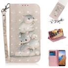 3D Painting  Pattern Coloured Drawing Horizontal Flip Leather Case for Xiaomi Redmi 7A, with Holder & Card Slots & Wallet(Three Squirrels) - 1