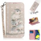 3D Painting Pattern Coloured Drawing Horizontal Flip Leather Case with Holder & Card Slots & Wallet for Galaxy A80 / A90(Three Squirrels) - 1