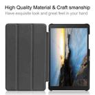 Cowhide Texture Pattern Colored Drawing Horizontal Flip Leather Case for Galaxy Tab A 8.0 2019, with Holder(Apricot) - 5
